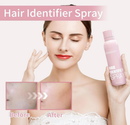 Hair Identifier Spray for Face Shaving and Dermaplaning | No Irritation Depilatory Soothing Spray for Skin and Body | Quick & Easy Hair Removal for Smooth, Flawless Skin