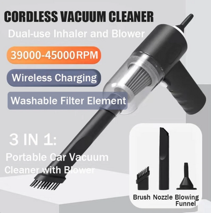 3 In 1 Car Vacuum Cleaner, 120 Watts